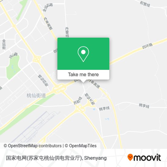 国家电网(苏家屯桃仙供电营业厅) map