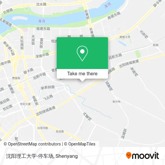 沈阳理工大学-停车场 map