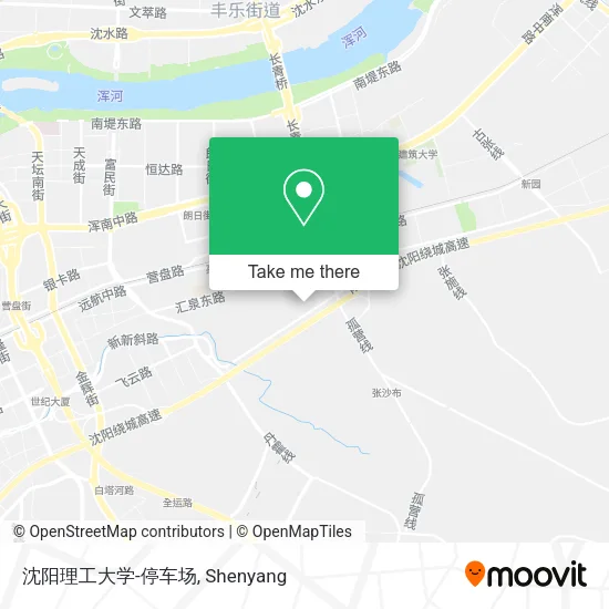 沈阳理工大学-停车场 map