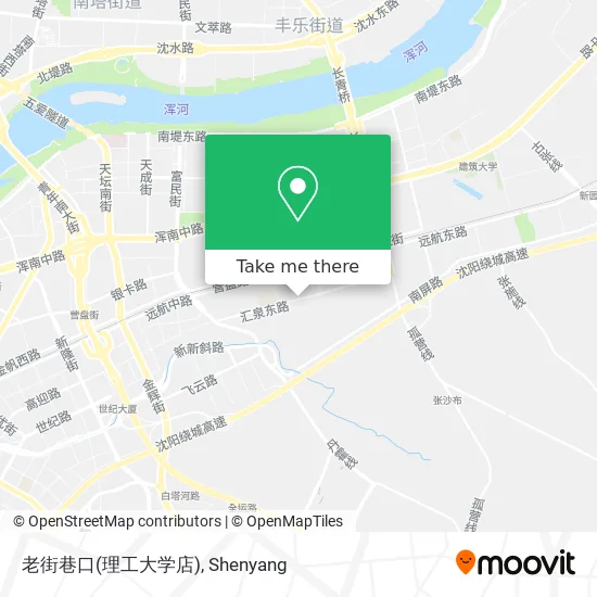 老街巷口(理工大学店) map