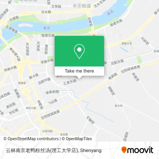 云林南京老鸭粉丝汤(理工大学店) map