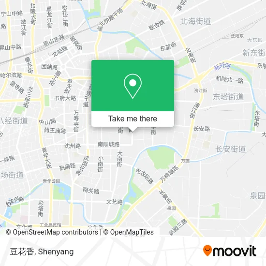 豆花香 map