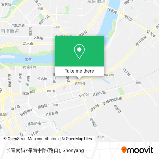 长青南街/浑南中路(路口) map