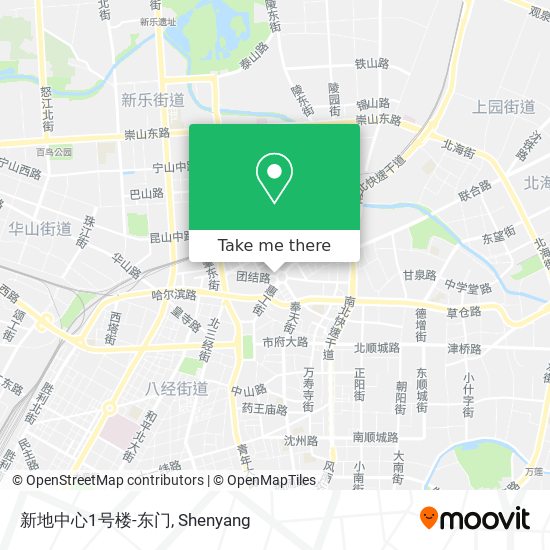 新地中心1号楼-东门 map