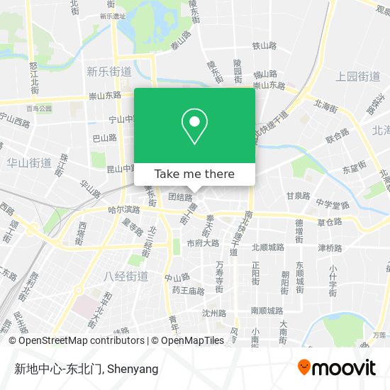 新地中心-东北门 map