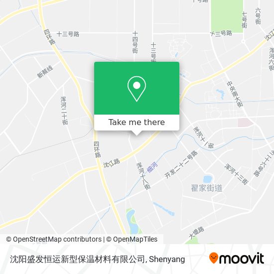 沈阳盛发恒运新型保温材料有限公司 map