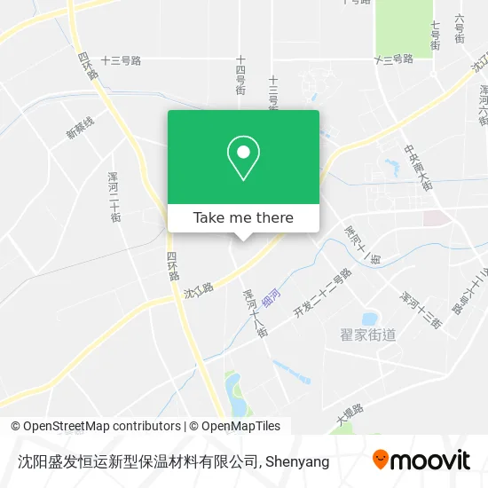 沈阳盛发恒运新型保温材料有限公司 map