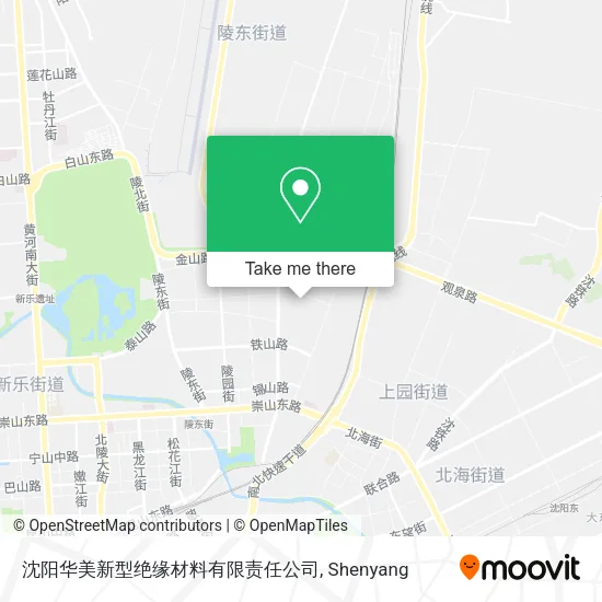 沈阳华美新型绝缘材料有限责任公司 map