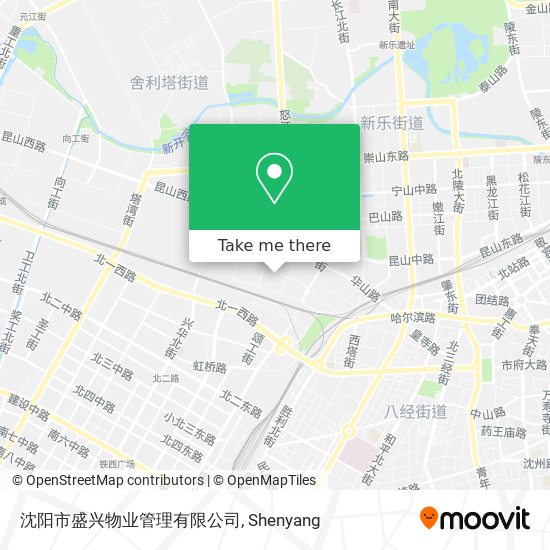 沈阳市盛兴物业管理有限公司 map