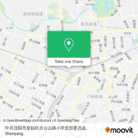 中共沈阳市皇姑区步云山路小学支部委员会 map