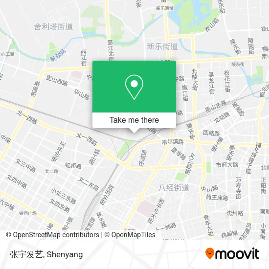张宇发艺 map