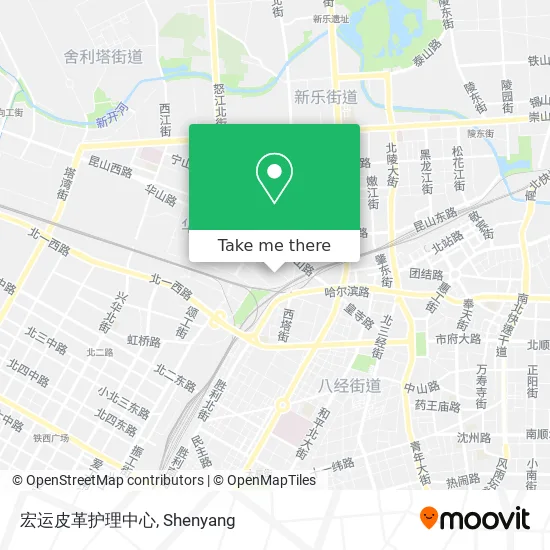 宏运皮革护理中心 map