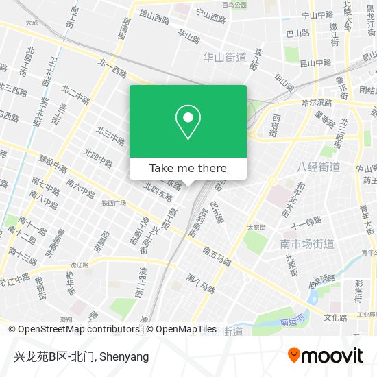 兴龙苑B区-北门 map
