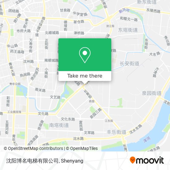 沈阳博名电梯有限公司 map