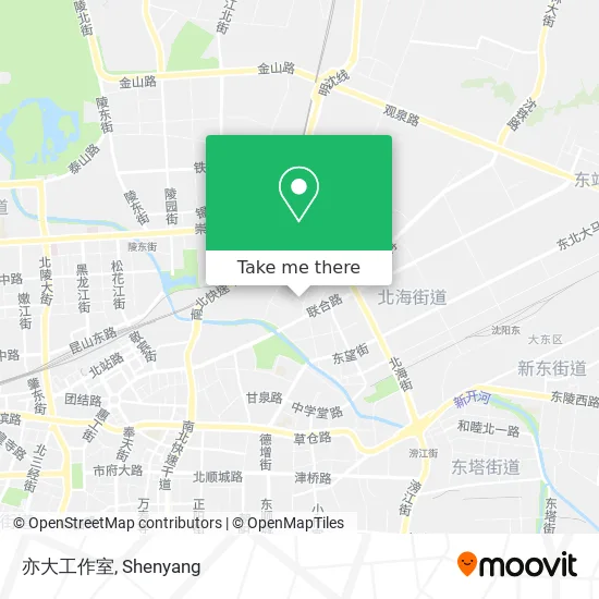 亦大工作室 map