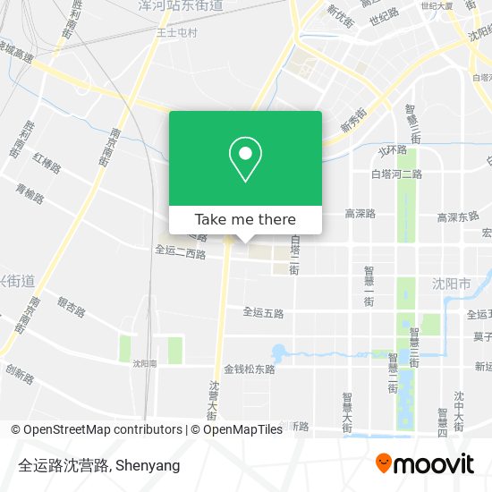 全运路沈营路 map