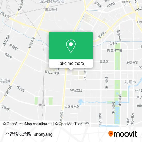 全运路沈营路 map