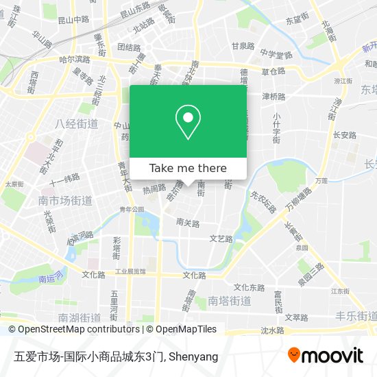五爱市场-国际小商品城东3门 map
