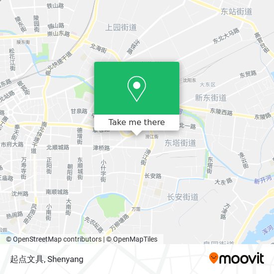 起点文具 map