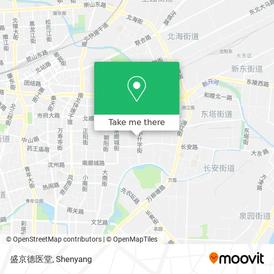 盛京德医堂 map