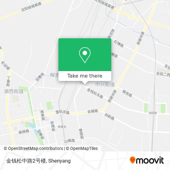 金钱松中路2号楼 map