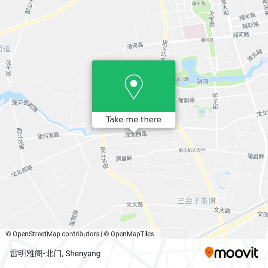 雷明雅阁-北门 map
