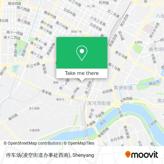 停车场(凌空街道办事处西南) map