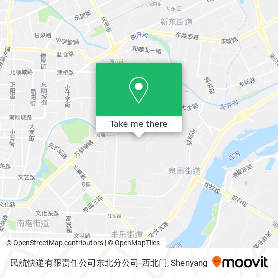 民航快递有限责任公司东北分公司-西北门 map