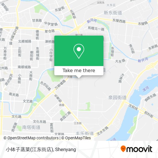 小钵子蒸菜(江东街店) map