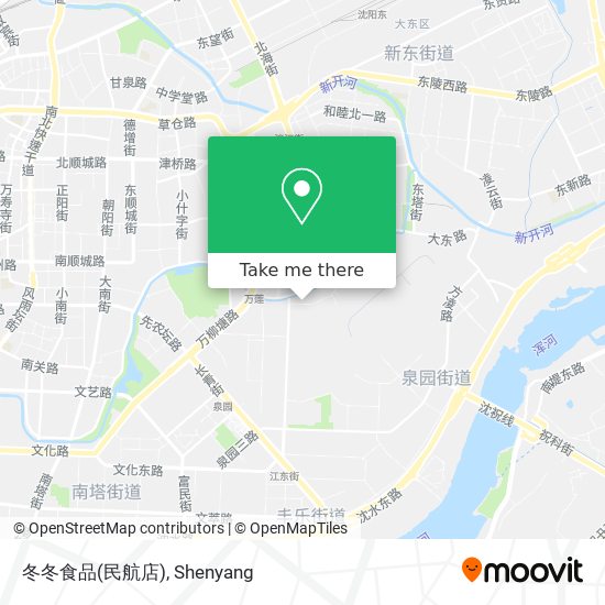冬冬食品(民航店) map