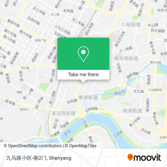 九马路小区-南2门 map