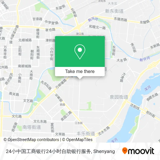 24小中国工商银行24小时自助银行服务 map