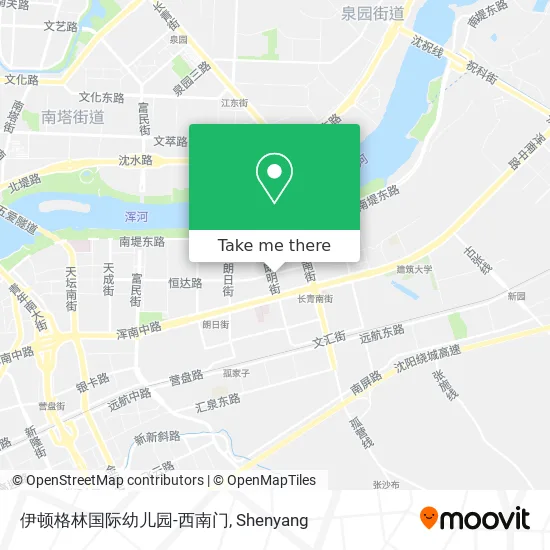 伊顿格林国际幼儿园-西南门 map