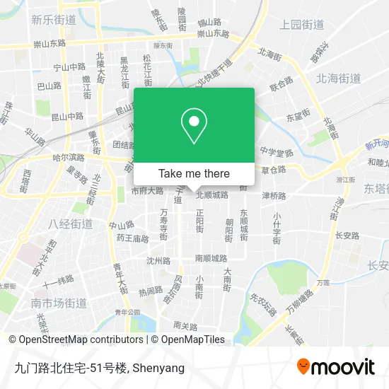 九门路北住宅-51号楼 map