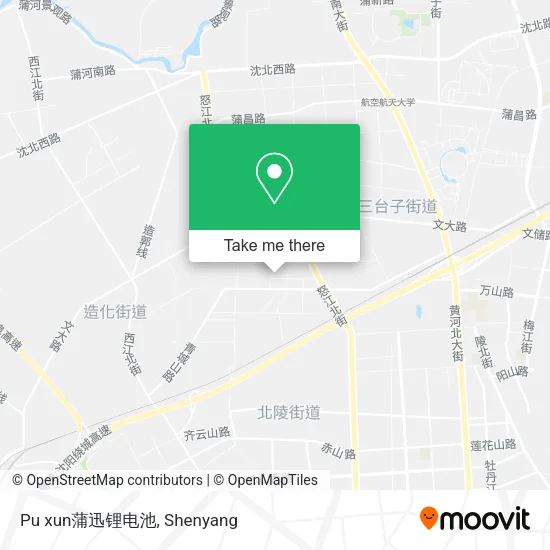 Pu xun蒲迅锂电池 map