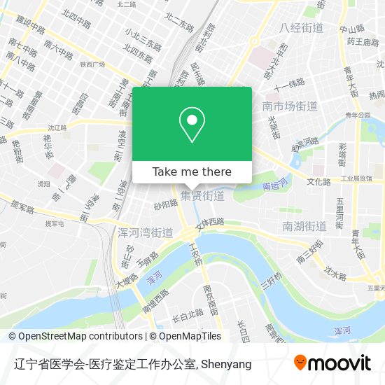 辽宁省医学会-医疗鉴定工作办公室 map