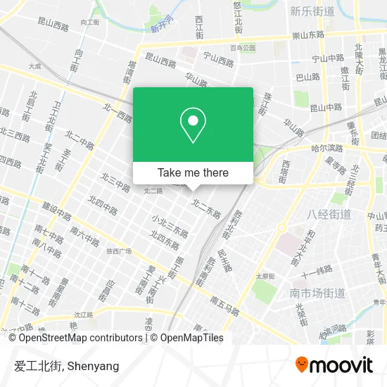 爱工北街 map