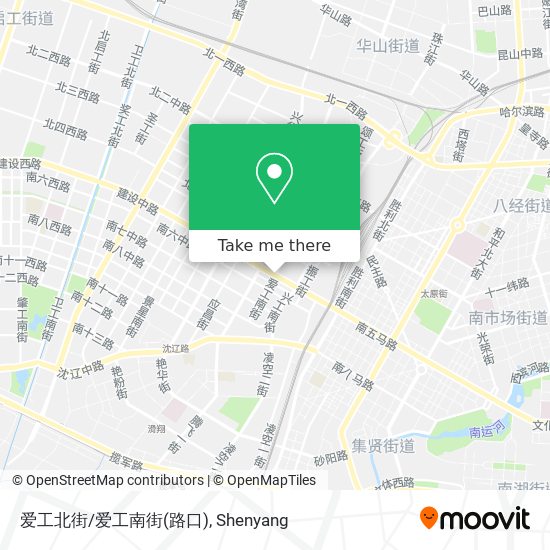 爱工北街/爱工南街(路口) map