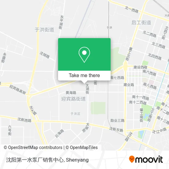 沈阳第一水泵厂销售中心 map