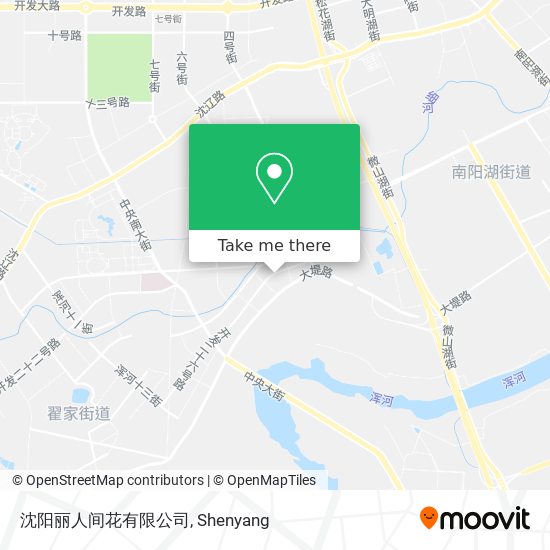 沈阳丽人间花有限公司 map