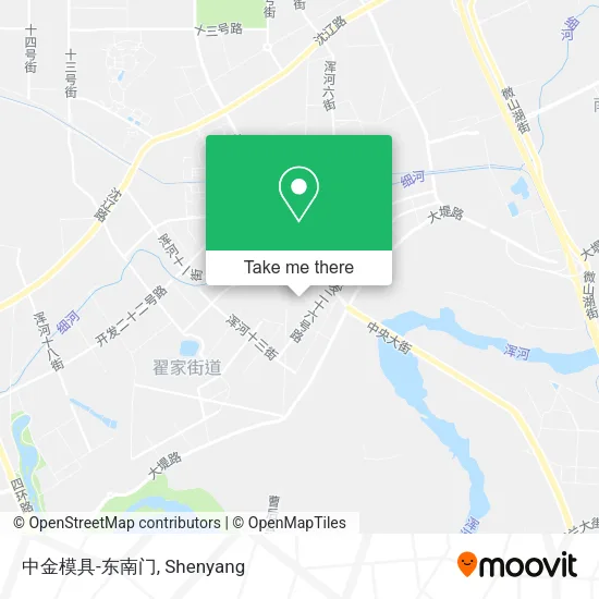 中金模具-东南门 map