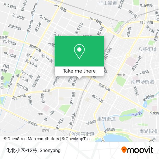 化北小区-12栋 map