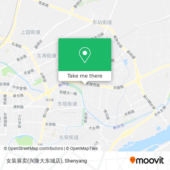 女装展卖(兴隆大东城店) map