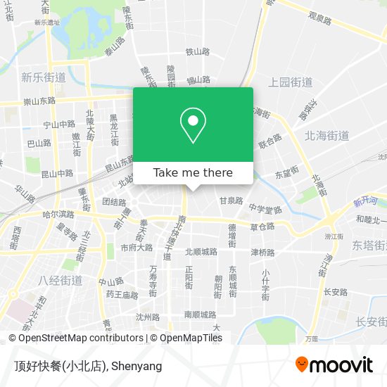顶好快餐(小北店) map