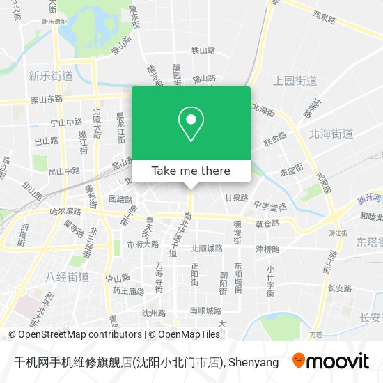 千机网手机维修旗舰店(沈阳小北门市店) map