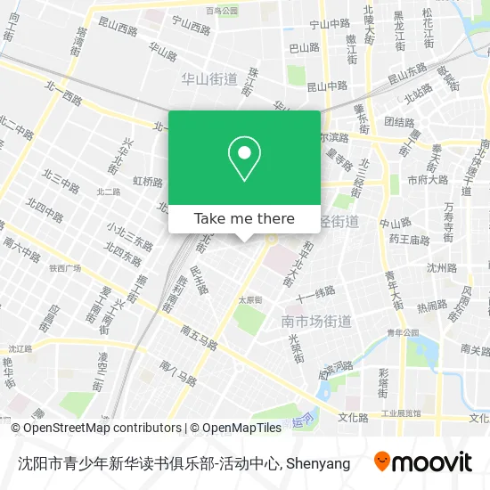 沈阳市青少年新华读书俱乐部-活动中心 map