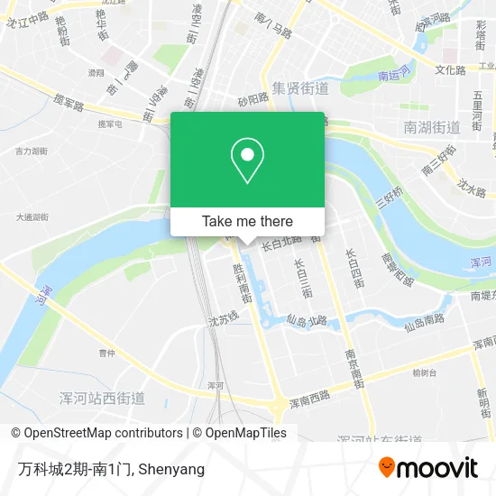万科城2期-南1门 map