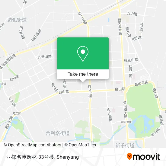 亚都名苑逸林-33号楼 map