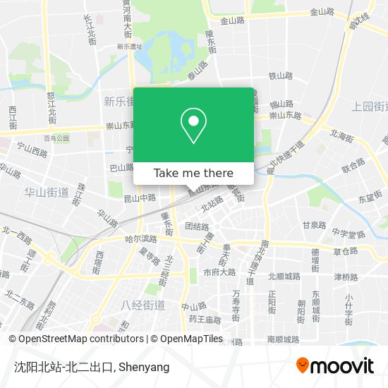 沈阳北站-北二出口 map