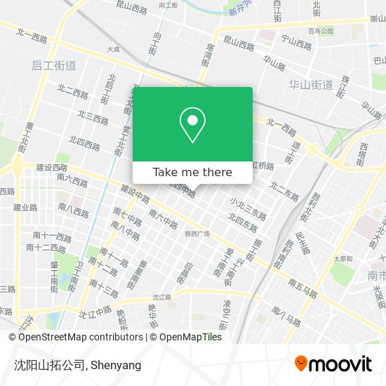 沈阳山拓公司 map